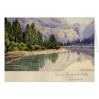 Vue en vallée la Californie de Yo-Semite