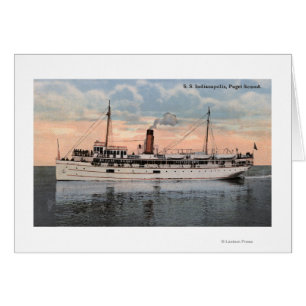 Vue en vapeur d'Indianapolis SS