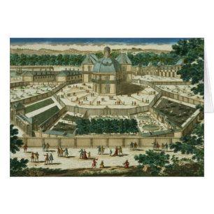 Vue et perspective du Salon de la Menagerie