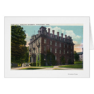 Vue extérieure de Judd Hall, Wesleyan University