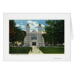 Vue extérieure de la chapelle du Bates College