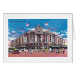 Vue extérieure de la gare Sud