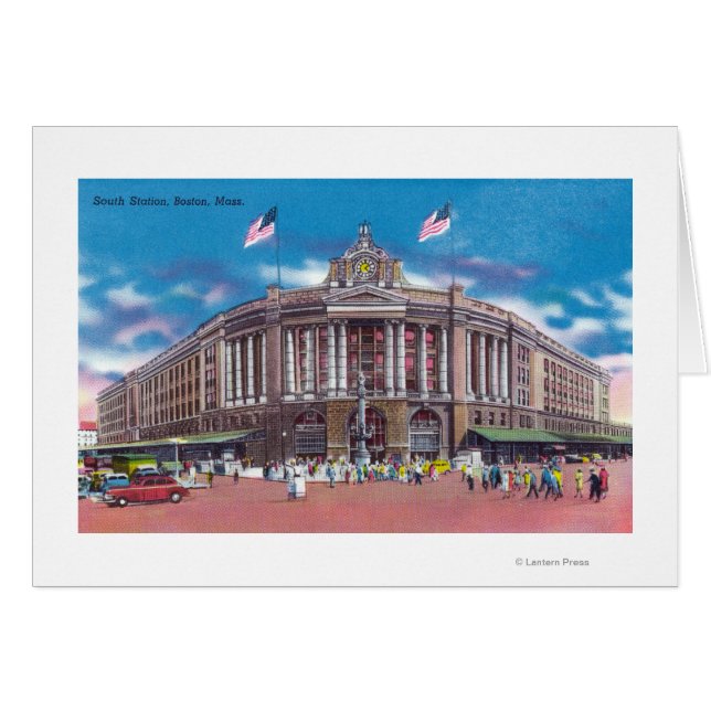 Vue extérieure de la gare Sud (Devant horizontal)