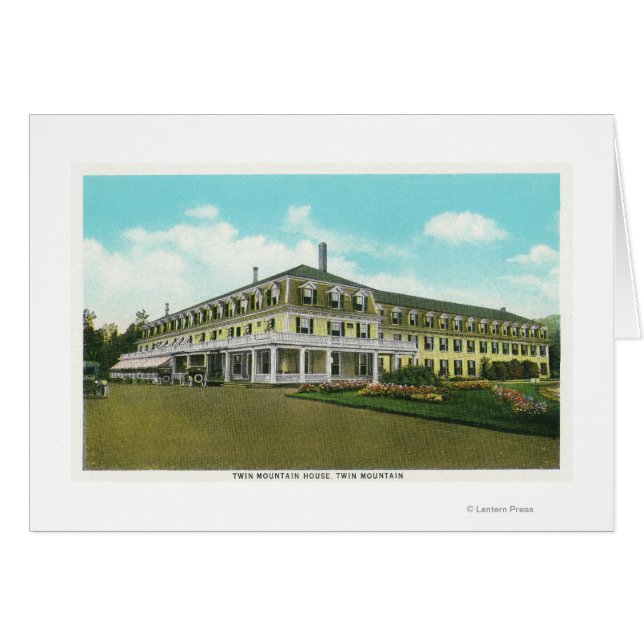 Vue extérieure de la maison Twin Mt (Devant horizontal)