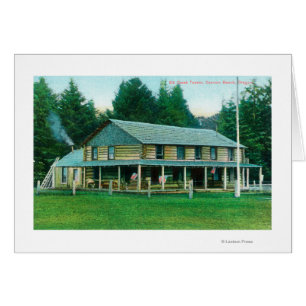 Vue extérieure de la taverne d'Elk Creek