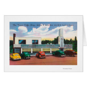 Vue extérieure de la tour Coffee Shop