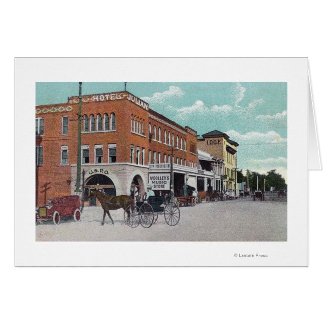 Vue extérieure de l'hôtel Julian Woodland, CA (Devant horizontal)