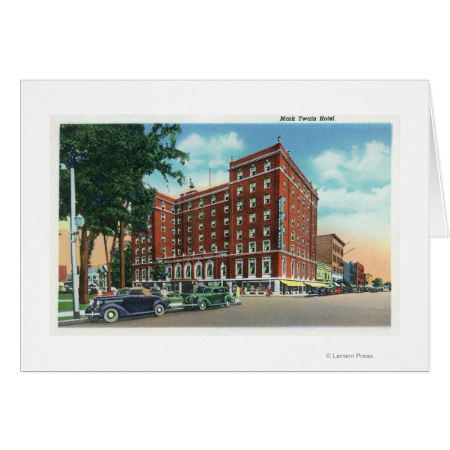 Vue extérieure de l'hôtel Mark Twain (Devant horizontal)