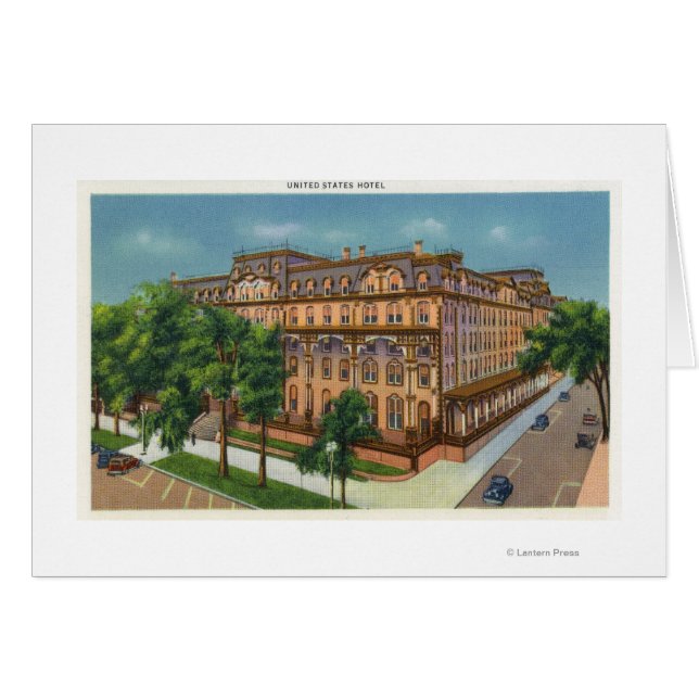 Vue extérieure de l'hôtel US (Devant horizontal)