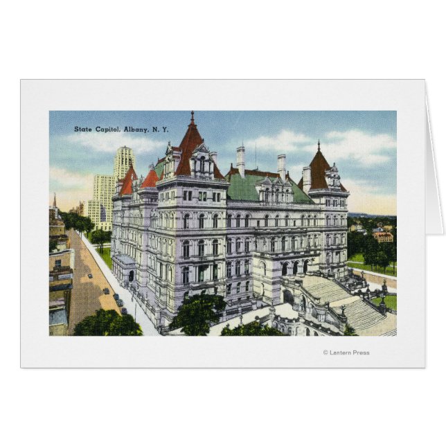 Vue extérieure de l'immeuble du Capitole de l'État (Devant horizontal)