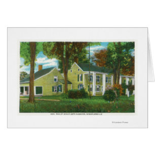 Vue extérieure de manoir de GEN Philip Schuyler