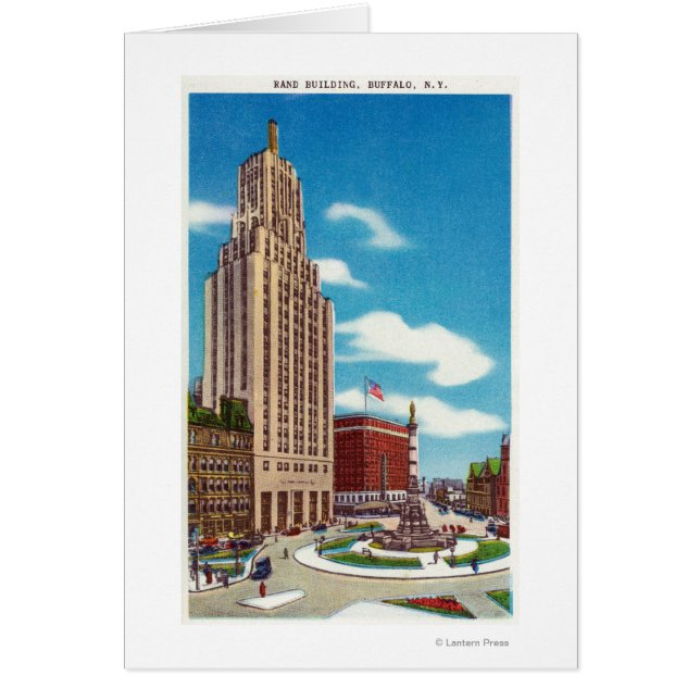 Vue extérieure du bâtiment de la Rand (Devant)