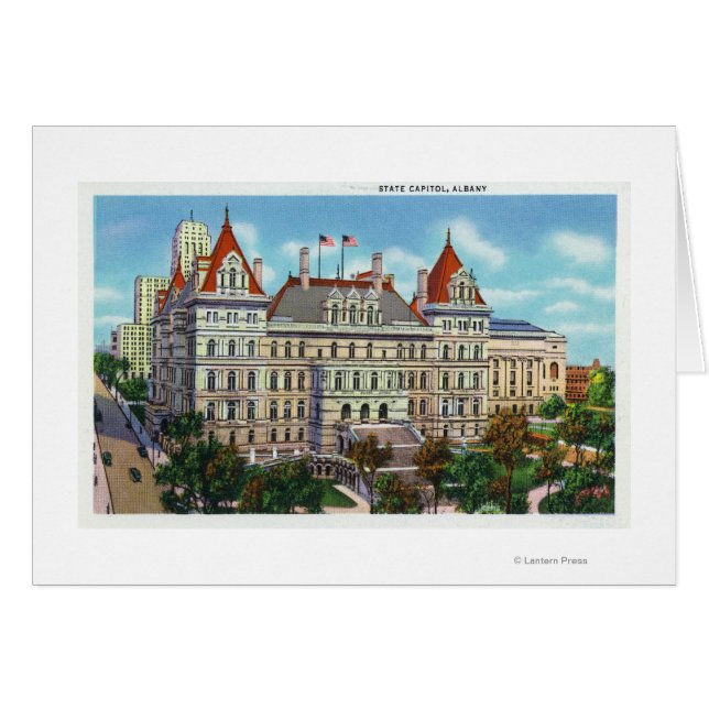 Vue extérieure du Capitole de l'État (Devant horizontal)