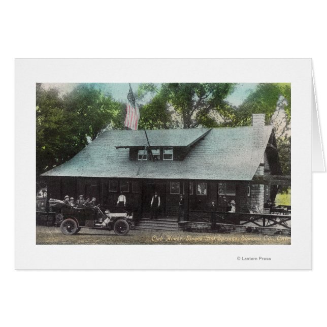 Vue extérieure du Club House (Devant horizontal)