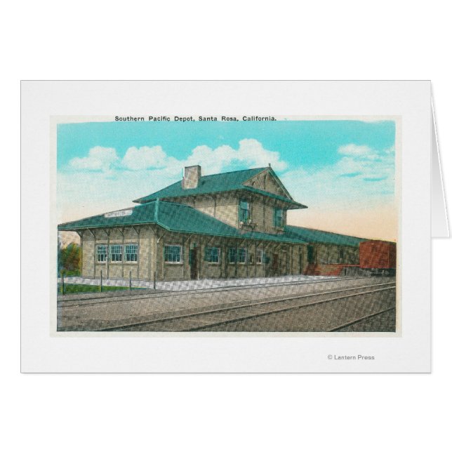 Vue extérieure du dépôt du Pacifique Sud 3 (Devant horizontal)