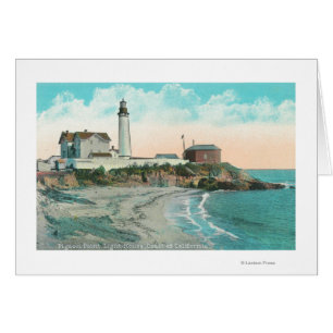 Vue extérieure du phare de Pigeon Point