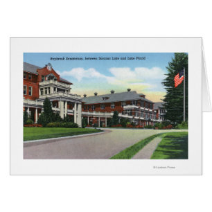 Vue extérieure du Sanatorium Raybrook