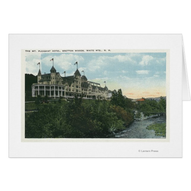 Vue extérieure sur le Mont Pleasant Hôtel # 2 (Devant horizontal)