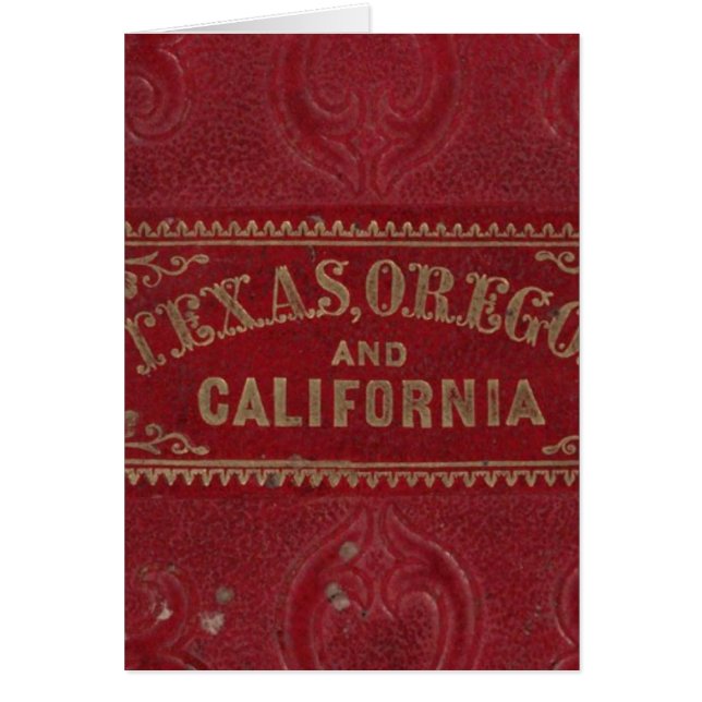 Vue géographique du Texas (Devant)