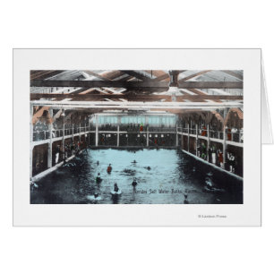 Vue intérieure des bains salés Nerides