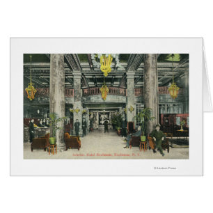 Vue intérieure du lobby de Rochester d'hôtel