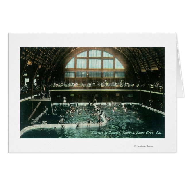 Vue intérieure du pavillon de baignade (Devant horizontal)