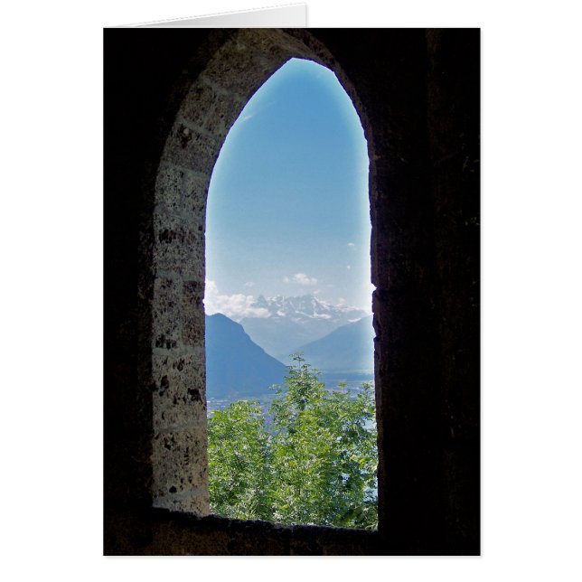 vue magnifique sur les montagnes suisses (Devant)