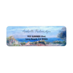Vue mer par Auguste Renoir