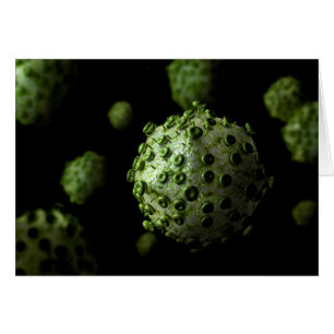 Vue Microscopique Du Virus Du VIH 1