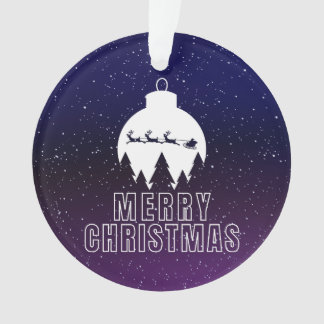 Vue panoramique Père Noël Sleigh et Midnight