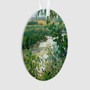 Vue pittoresque sur le Mississippi depuis le Bluff