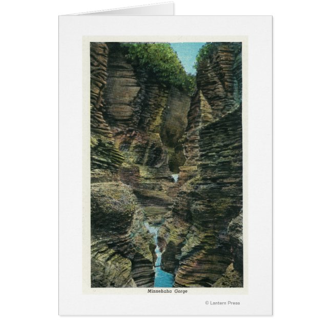 Vue sur la gorge de Minnehaha (Devant)