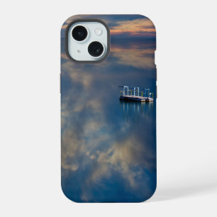 Vue sur la mer avec le ciel