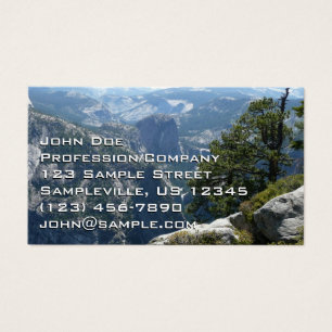 Vue sur la montagne Yosemite dans le parc national