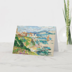 Vue Sur La Ponche, Saint-Tropez Henri Manguin Card