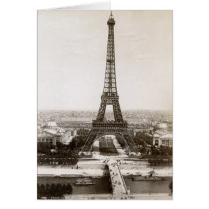 Vue Sur La Tour Eiffel, 1900