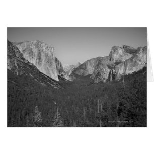 Vue sur la vallée de Yosemite à Yosemite