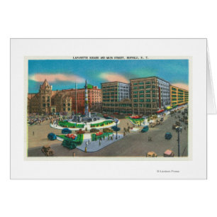 Vue sur Lafayette Carré et Main Street