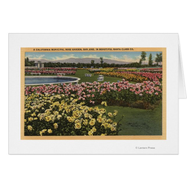 Vue sur le jardin des Roses municipaux (Devant horizontal)