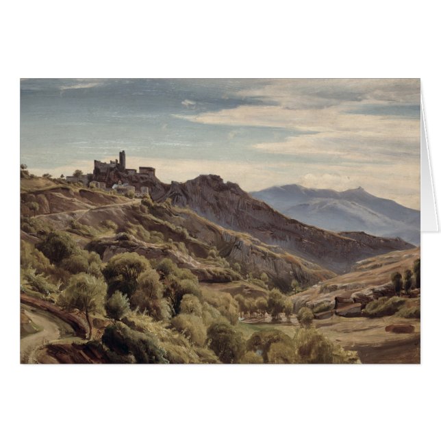 Vue sur Olevano (Devant horizontal)