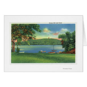 Vue sur Scargo Hill et la tour