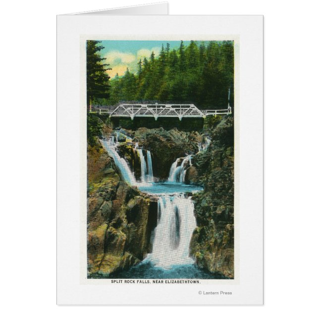 Vue sur Split Rock Falls et Bridge (Devant)