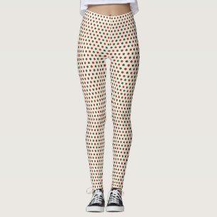 Vues avant et arrière de leggings avec un motif co