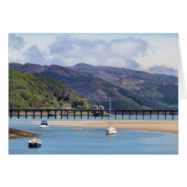 VUES DE LA CARTE DE WALES (Devant horizontal)