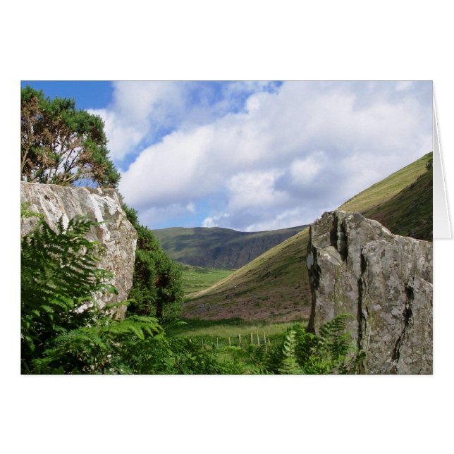 VUES DE LA CARTE WALES (Devant horizontal)