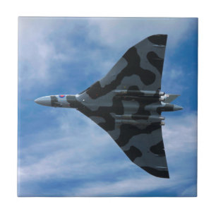 Vulcan bomber in flight tile