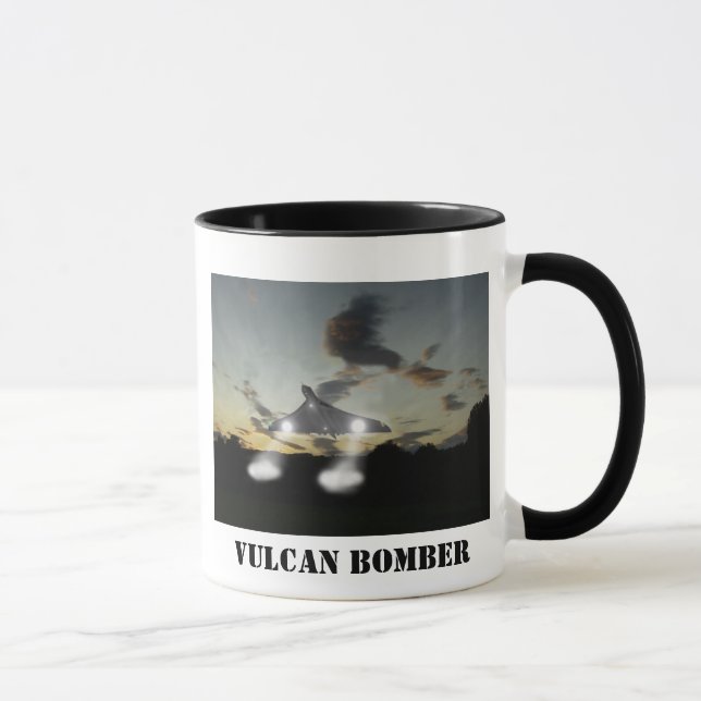 Vulcan Bomber Mug (Right)