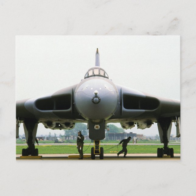 Vulcan Bomber Postcard (Front)