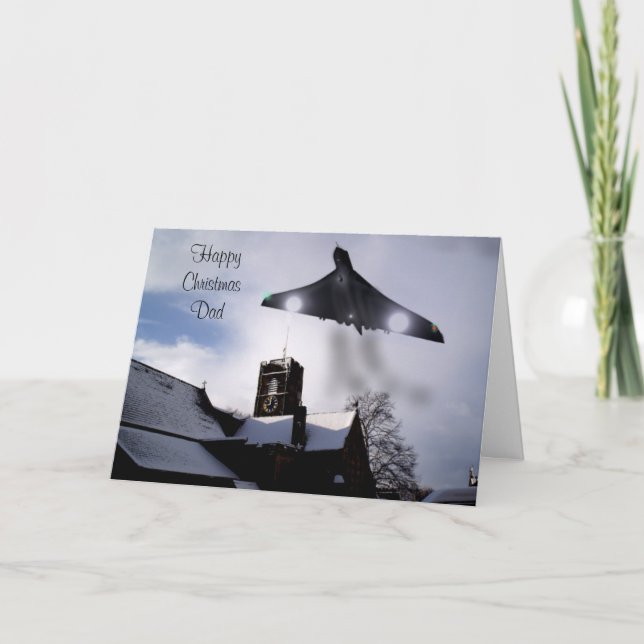 vulcan xmas card, holiday card (Front)