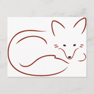 Vulpes Vulpes Postcard